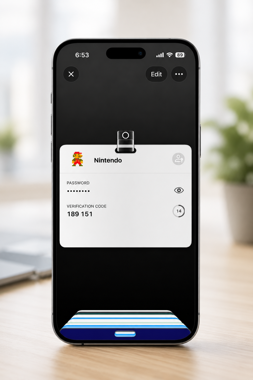 Two-factor authentication codes